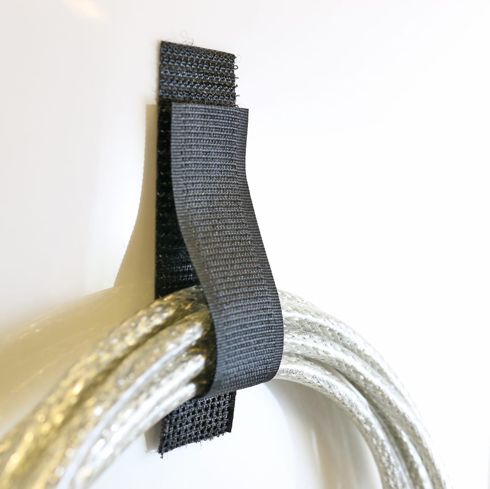 Hook & Loop Cable Hangers  Adhesive Backed Wire Clips