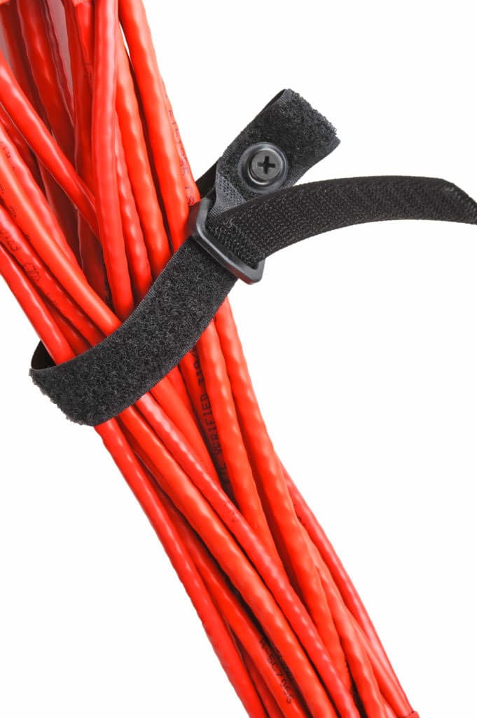 Secure Cable Ties All Purpose Elastic Cinch Strap - 18 inch - 5 Pack